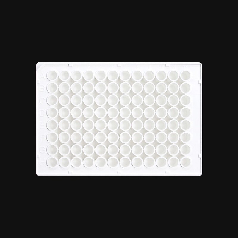 LABSELECT 96-Well Cell Culture Plate, White Plate and White Bottom, 11517