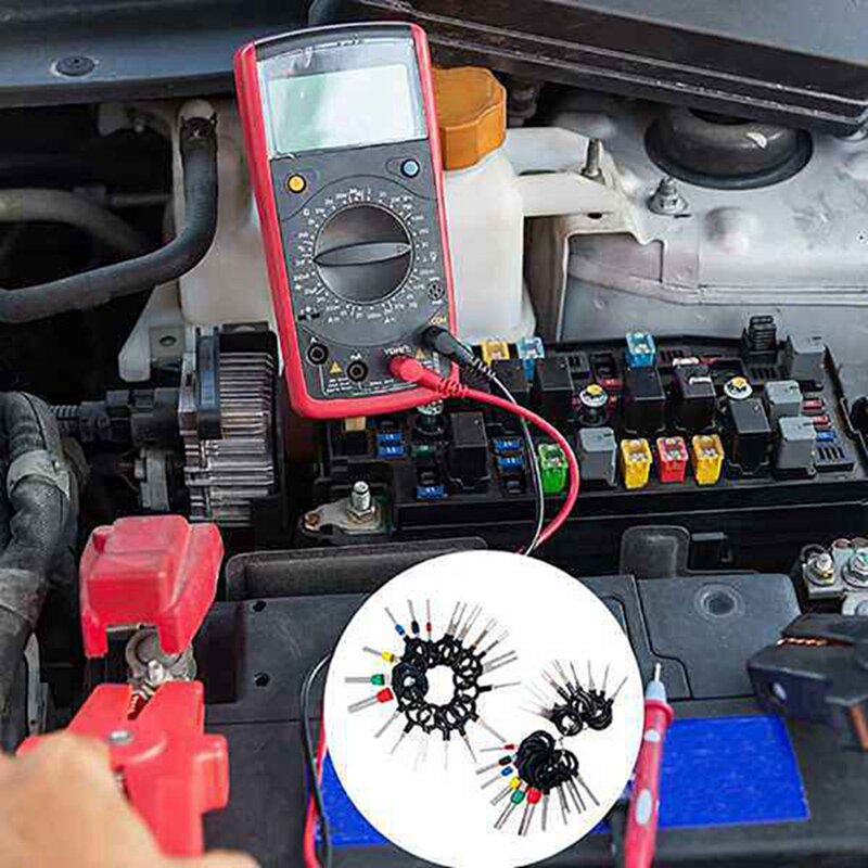 59 Pieces Of Professional Car Terminal Removal Kit Wiring Crimp Connector Pin Puller Terminal Repair Tool