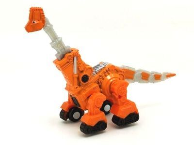 Liga o modelo do carro do brinquedo do dinossauro, caminhão vermelho do dinossauro