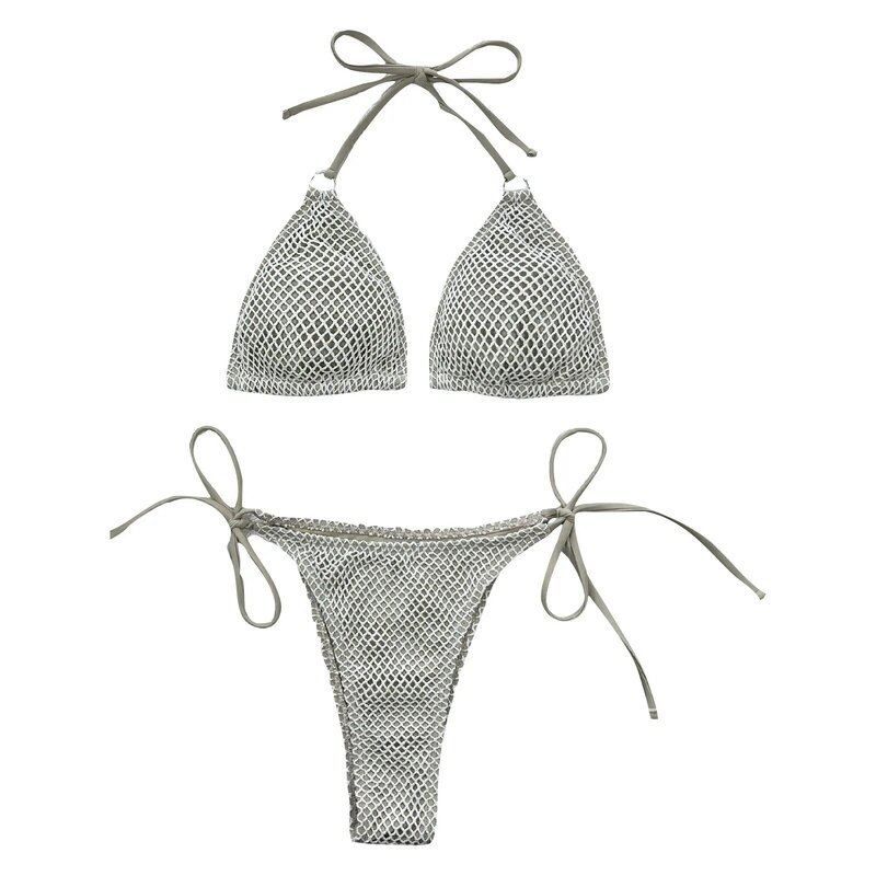 Damen Badeanzug Split Bikini Print ärmel los sexy Badeanzug Switmsuit Bikini Set купальник 2024 тренд купальник женский 수복