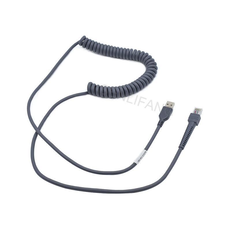 Kabel Transfer Data 3M(10 kaki) untuk Simbol LS2208 LS4308 LS4278 LS3578 DS6708 LS7708 CBA-U01-C10ZAR kabel pemindai kode batang USB
