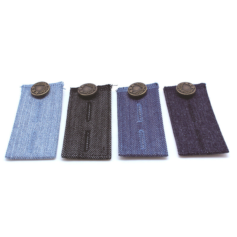 Cintura in vita accessori fai da te Jeans fibbia di estensione della vita Unisex cintura Extender bottone pantalone elastico Extender Button