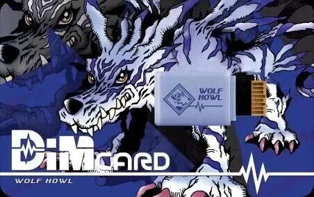 Digimon Adventure ESPIMON RYUDAMON DINOSALIR ROAR WOLF HOWL Medarot Agumon DIM Card Protective Film Stingmon Figure Model Cards