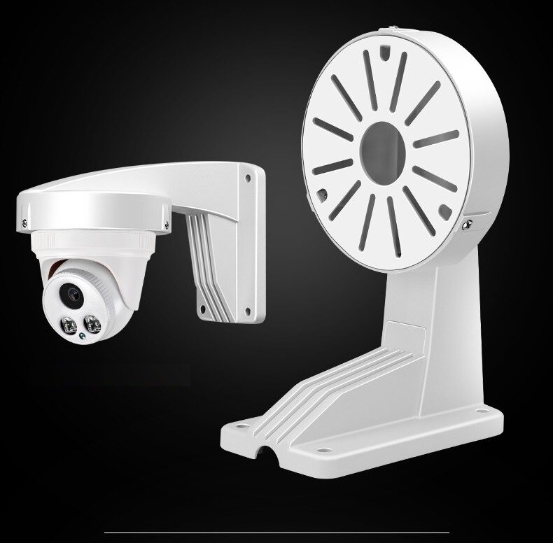 범용 돔 카메라 사이드, 사이딩, 천장 마운트 브래킷, 실내 야외 CCTV 카메라 액세서리 지원