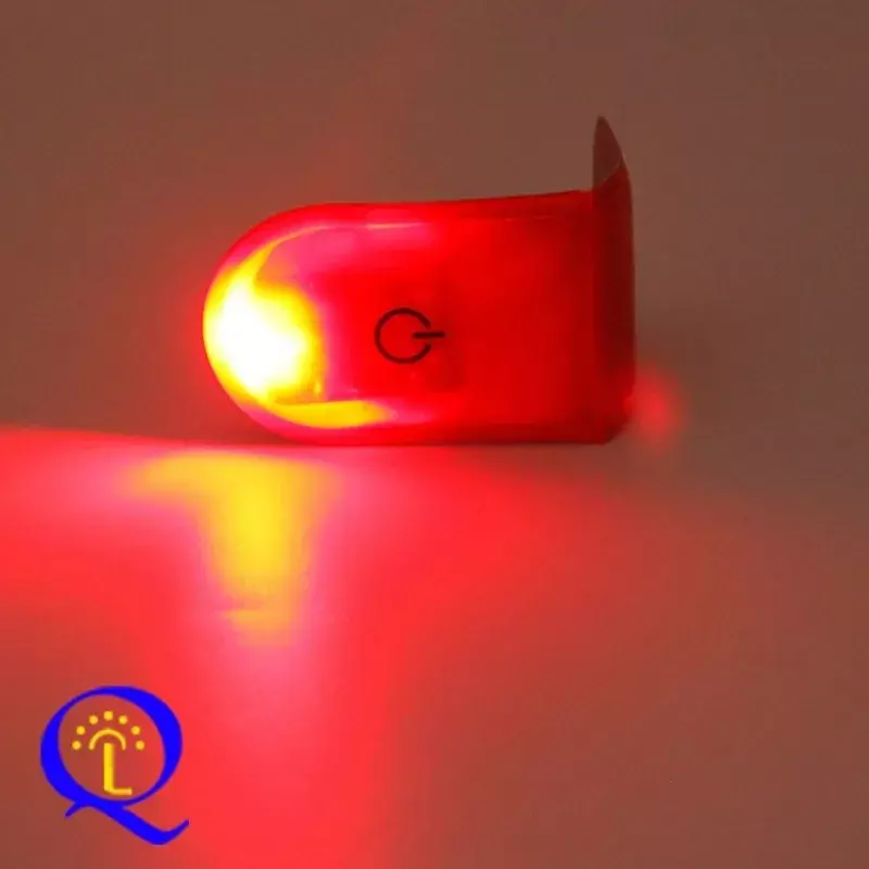 Outdoor Sports Led Safety Light Reflective Magnetic Walking Cycling Bike Clip Running Reflector Running Strobe