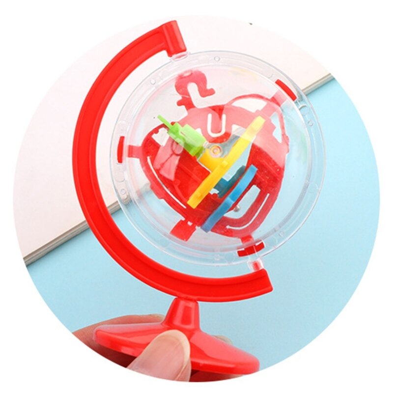 3D labirynt kula magiczna piłka układanka łamigłówki trudne wyzwanie intelektu sfera gra zabawka edukacyjna dla dorośli i dzieci
