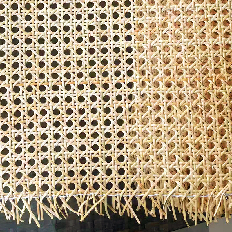 Hochwertige natürliche indonesische echte Rattan DIY Dekoration Handwerk hand gewebte Möbel Stuhl Tisch Bücherregal Tablett Reparatur material