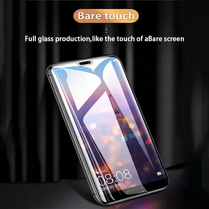 2Pcs Full Cover Protective Glass For Huawei P30 P40 P20 Lite Pro Tempered Screen Protector For Mate 20 10 9 Lite P30 Pro Glass
