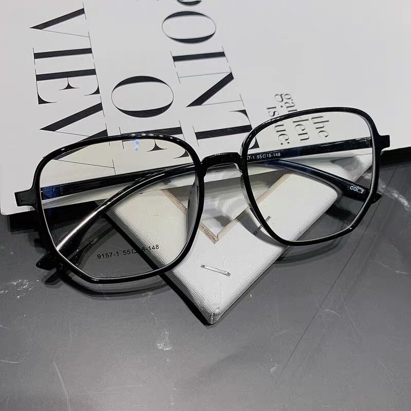 Blue Light Blocking Glasses Anti Eyestrain Larg Optical Spectacle Eyewear for Gaming Students