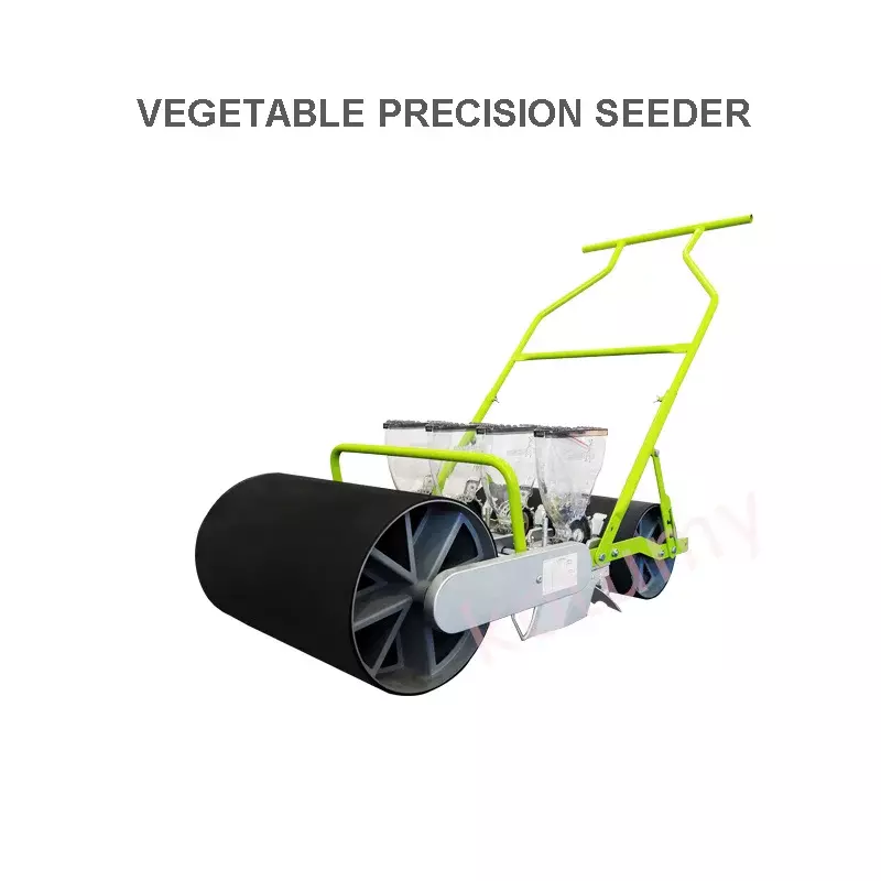 Three Line Row Seedsplants Hand-push Seeder Machine Carrots Spinach Seed Disseminators Vegetable Seed Sowing Plant Tool