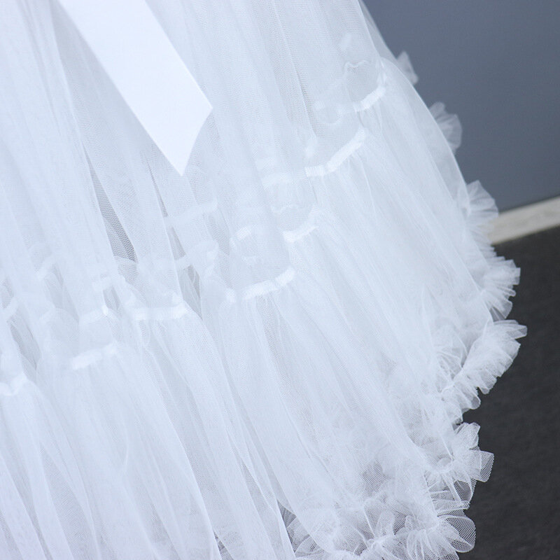New Arrival Petticoats Wedding Bridal Crinoline Lady Girls Underskirt for Party White Black Ballet Dance Skirt Tutu Bridal Skirt