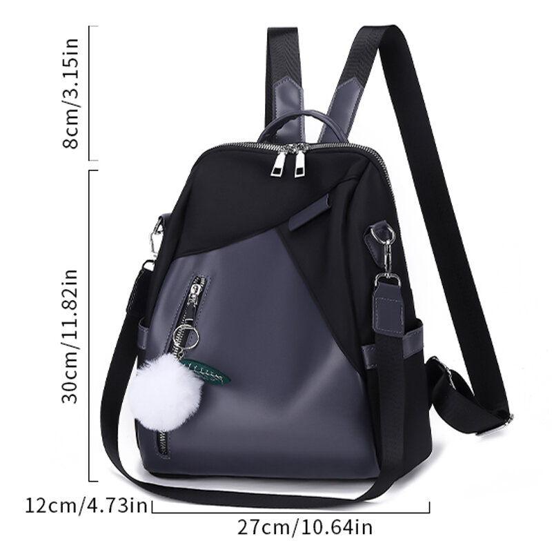 2022 Women Anti Theft Backpacks Students School Bags for Teenage Girls Waterproof Vintage Laptop Leather Travel Backpack Mochila