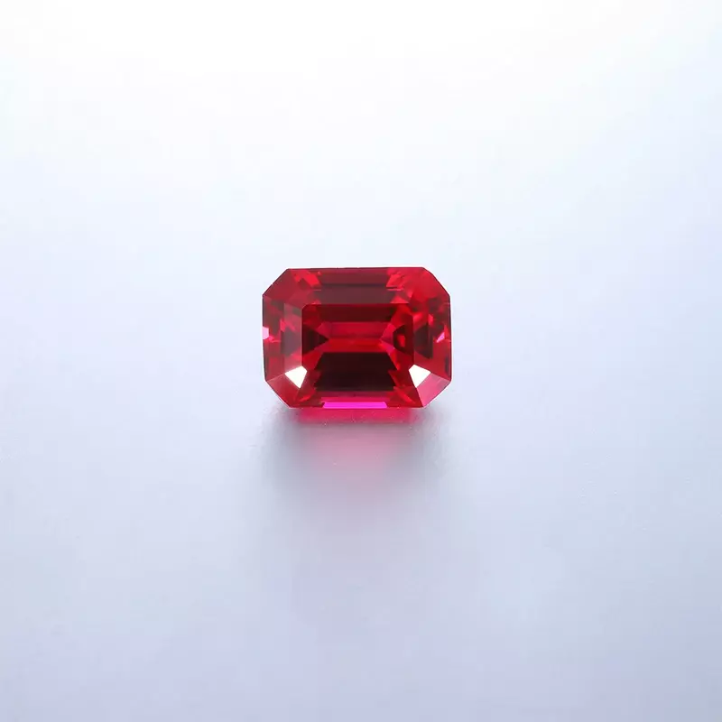 Ruihe Lab hodowany gołąb krew luźny kamień rubin robi kamienie szlachetne dla projekt biżuterii DIY
