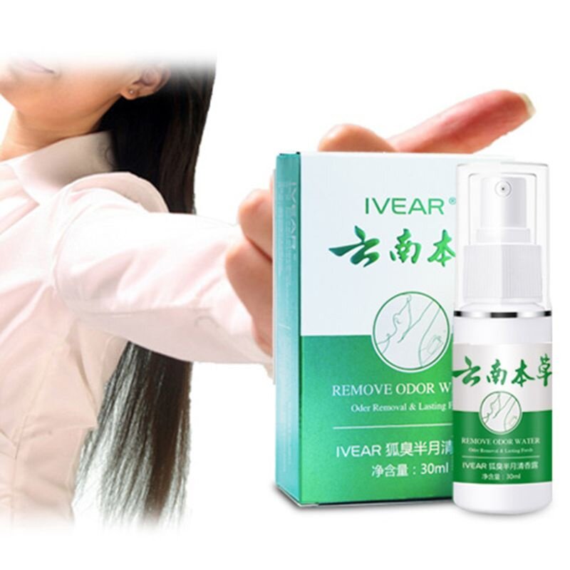Neutralizator zapachów Spray pod pachami usuwanie zapachu odśwież dezodorant do ciała balsam płynny letni pot kobiety mężczyźni dostarcza 30ml