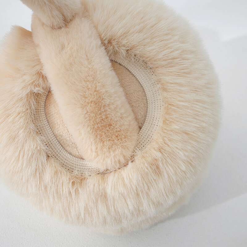 여성 남성 패션 단색 귀마개 야외 방한 보호 귀마개 귀 덮개를위한 부드러운 봉제 귀 따뜻하게 겨울 따뜻한 귀마개