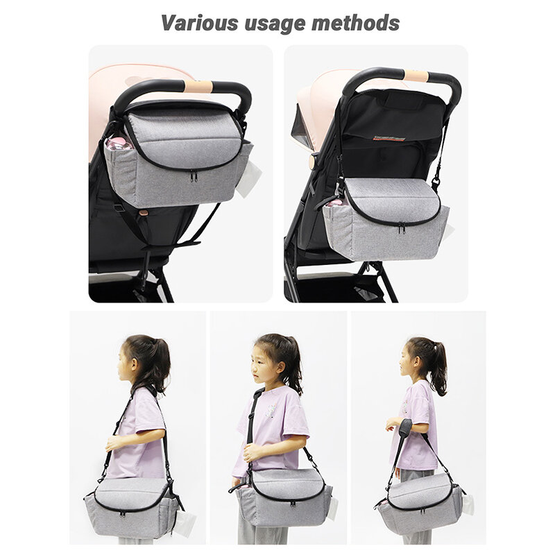 ที่คลุม tas stroller รถเข็นเด็กทารกอุปกรณ์เสริมสำหรับรถเข็นรถเข็นเด็กทารกที่รองแก้วกระเป๋าคุณแม่