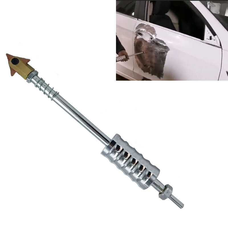 Dent Pulling Slide Hammer Dent Puller Kit Car Body Spot Dent Repair Device Dent Removal Puller Suction Cup Puller Head Tool