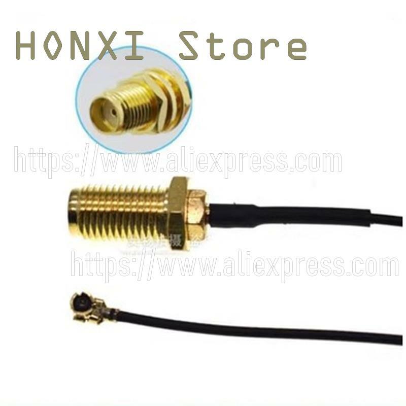 2PCS Ipex turn sma outside screw hole sma antenna cable wiring ipx turns UF. L sma jump line