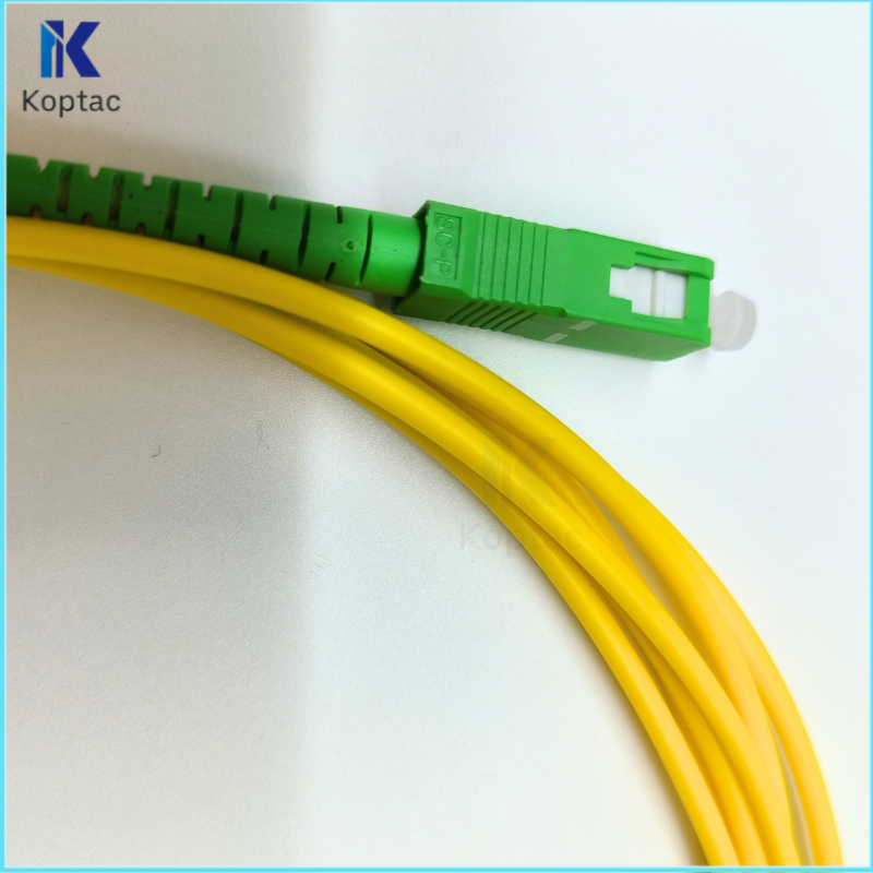 Free Shipping 5PCS/LOT Fiber Optical 9/125 G652D LSZH Simplex To SC/APC SM SX 1/2/3M Pigtail FTTH CATV Optic Patch Cord Cable