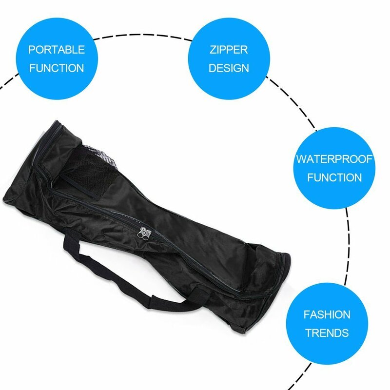 4.5inch Black Carrying Bag For 2 Wheels Self Balancing Electric Scooter Skateboard Sport Handbags Storage Bag