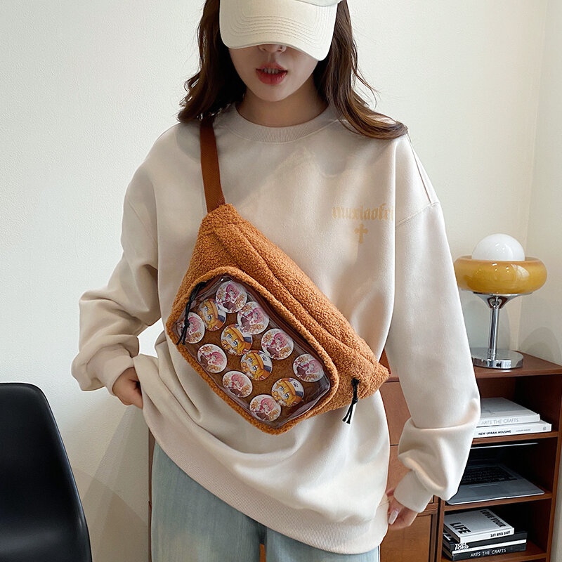 Suwak solidna damska talia torby damskie na wyprzedaż 2023 wysokiej jakości moda aksamitna talia miękkie Bolsas feminas
