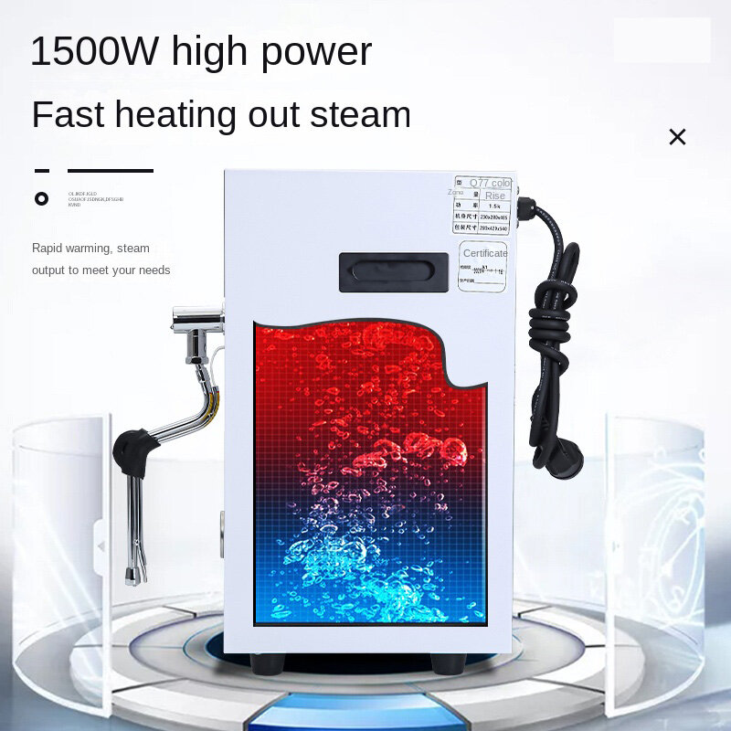 เครื่องทำโฟมนมอุ่นไอน้ำอัจฉริยะไอน้ำเครื่องจักรไอน้ำใช้ในชานมร้านขายอัตโนมัติลวก