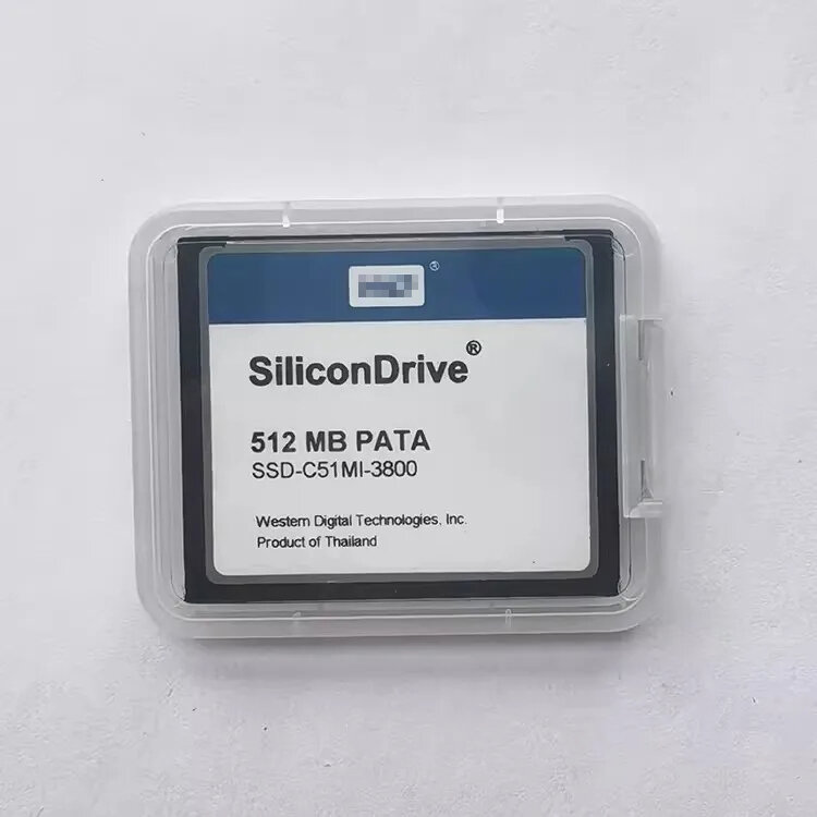 Cartão de memória compacto CF para equipamentos industriais, cartão flash WD, 128MB, 256MB, 512MB, 1GB, 2GB, 4GB, 8GB, 16GB