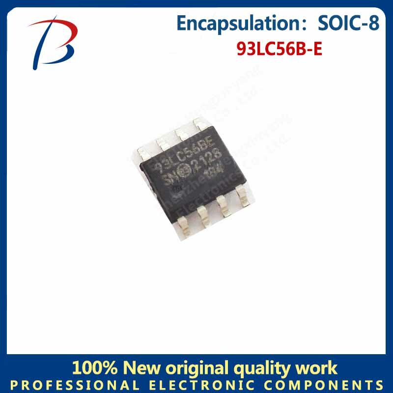 SOIC-8メモリチップ、93lc56b-e、10個