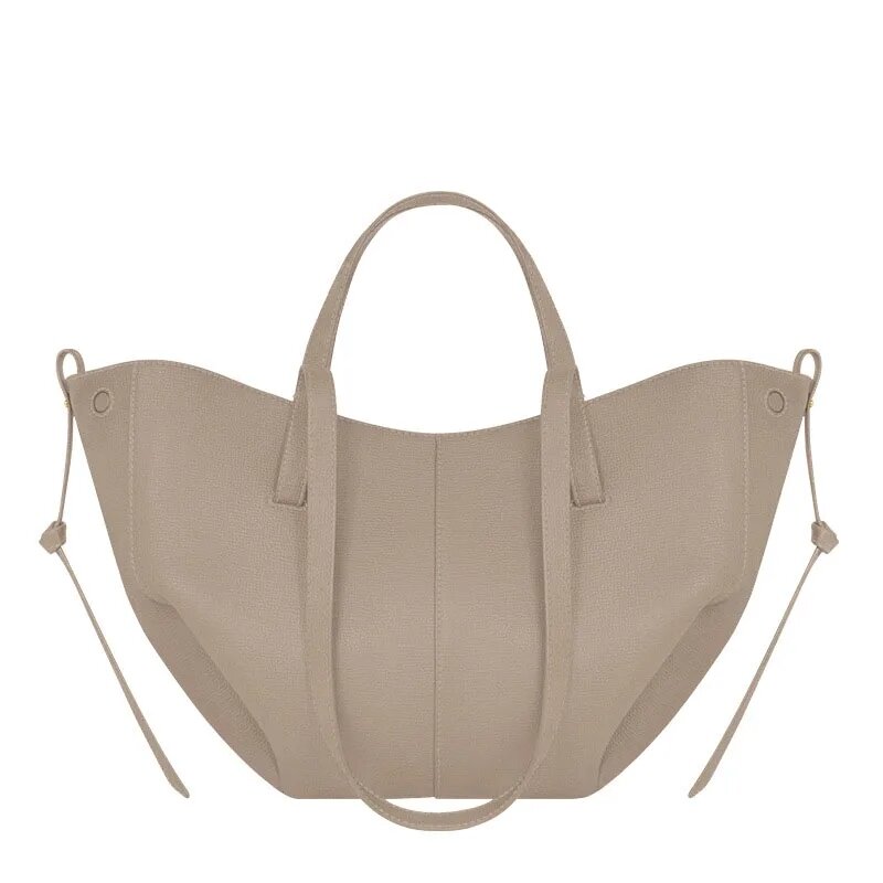 Pequena multidão Design Underarm Fold Bag para mulheres, elegante saco de compras, novo e moderno