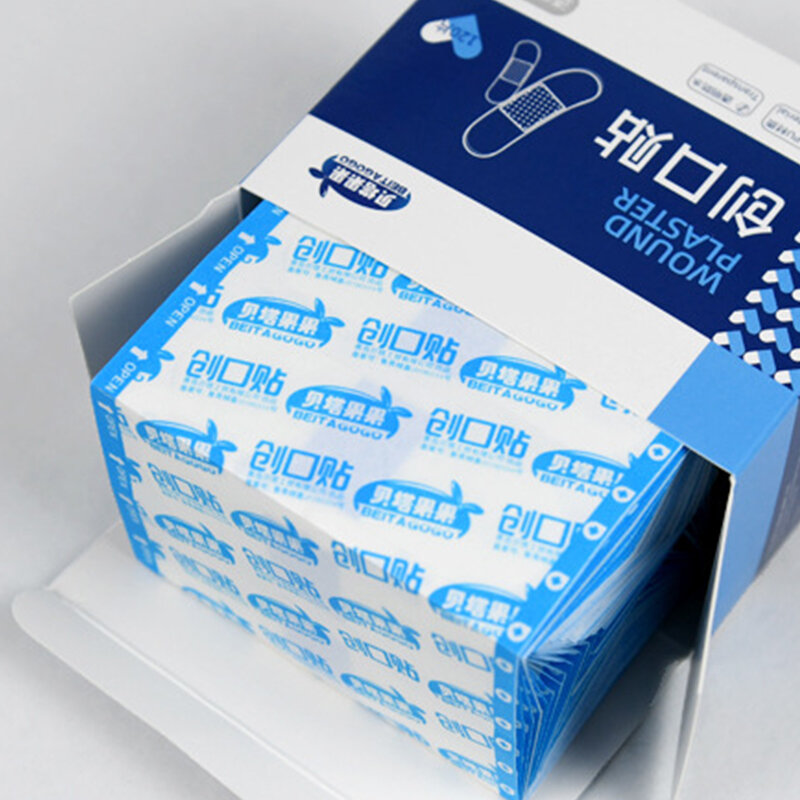 120pcs PU trasparente impermeabile cerotto adesivo strisce mediche intonaco per il bagno sportivo delle ferite