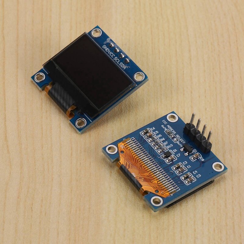 Модуль OLED-дисплея I2C IIC 128X64, 0,96 дюйма, 8 шт., модуль дисплея SSD1315 для Arduino UNO R3 STM с контактами