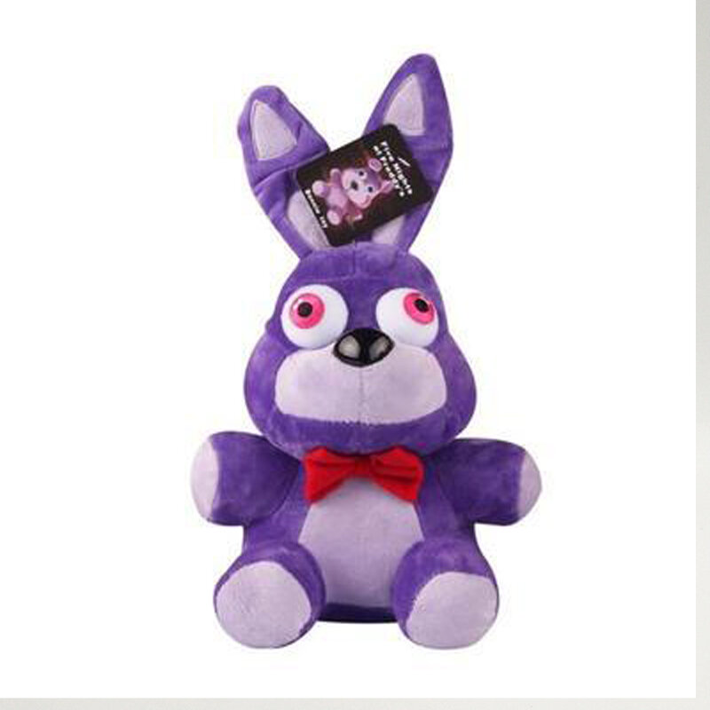18 см FNAF фиолетовые плюшевые кошмарные Бонни, плюшевые игрушки «пять ночей у Фредди», мягкие куклы-животные, подарки для детей