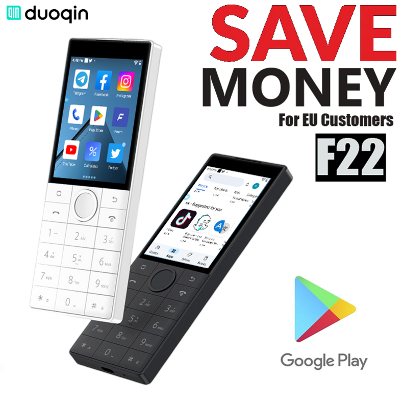 Téléphone intelligent à écran tactile Android 11 sans caméra, version Google F22, 2 Go + 16 Go, WiFi + 2.8 pouces, MTK6739, économiser de l'argent