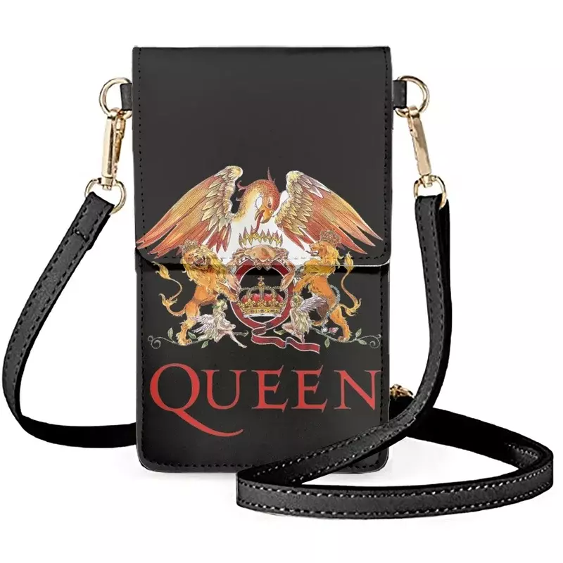 Queen Band Freddie Mercury-cordón con estampado para el cuello, correa para el cuello, tarjeta de identificación, Tarjeta para teléfono móvil, soporte para insignia USB, Porte, autobús, funda para crédito