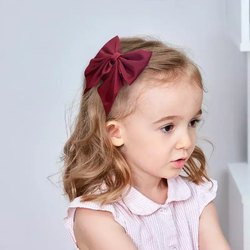 1 pz dolce cotone floreale bambini fiocchi fermaglio per capelli stampa moda Cheer Up Bowknot fermaglio per capelli per le donne ragazze accessori per forcine