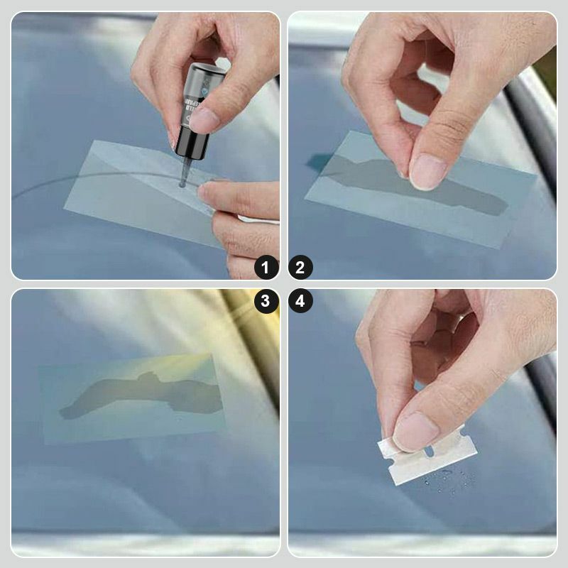 20ml Car Windshield Crack Repair Fluid DIY Glass Nano Repair Tools Auto Window Windscreen Glasses Scratch Crack Restore Agent