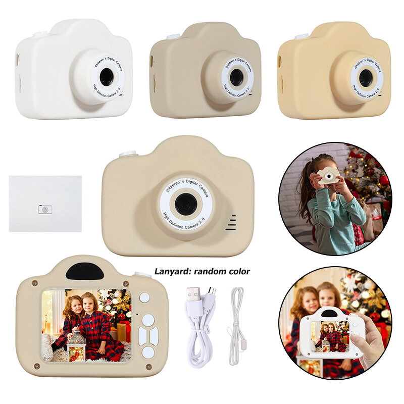 Mini cámara portátil para niños, cámara Digital de vídeo y fotos, juguetes educativos para niños, regalos de cumpleaños y vacaciones