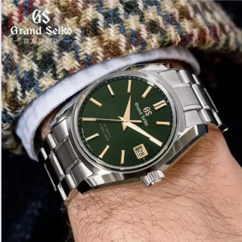 Fashion Business Brand Watches Grand Seiko Sport Collection Hi Beat Stainless Steel Non-mechanical Quartz Men's Watch