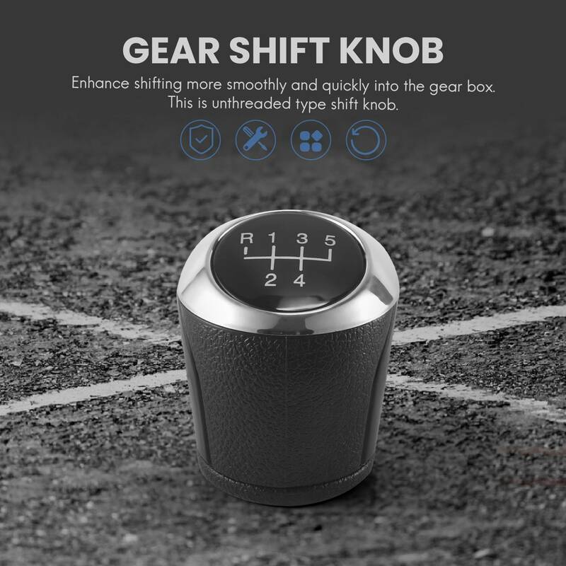 Carro MT Gear Shift Knob, 5-velocidades, 24108036, para Chevrolet Aveo Sonic T300 2012-2017, 24108036