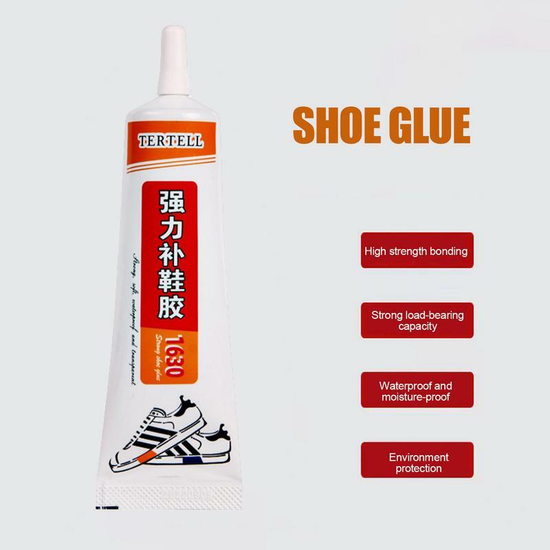 60ml adesivo per la riparazione della suola forte adesione scarpa Fix colla Kit per la cura delle scarpe strumenti per calzolaio per scarpe da ginnastica stivali borse in pelle