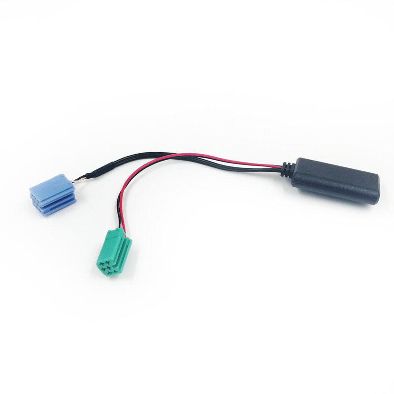 Biurlink autoradio verde blu Mini ISO 6pin 8pin connettore Bluetooth 5.0 adattatore cavo Aux per Renault Radio Updatelist