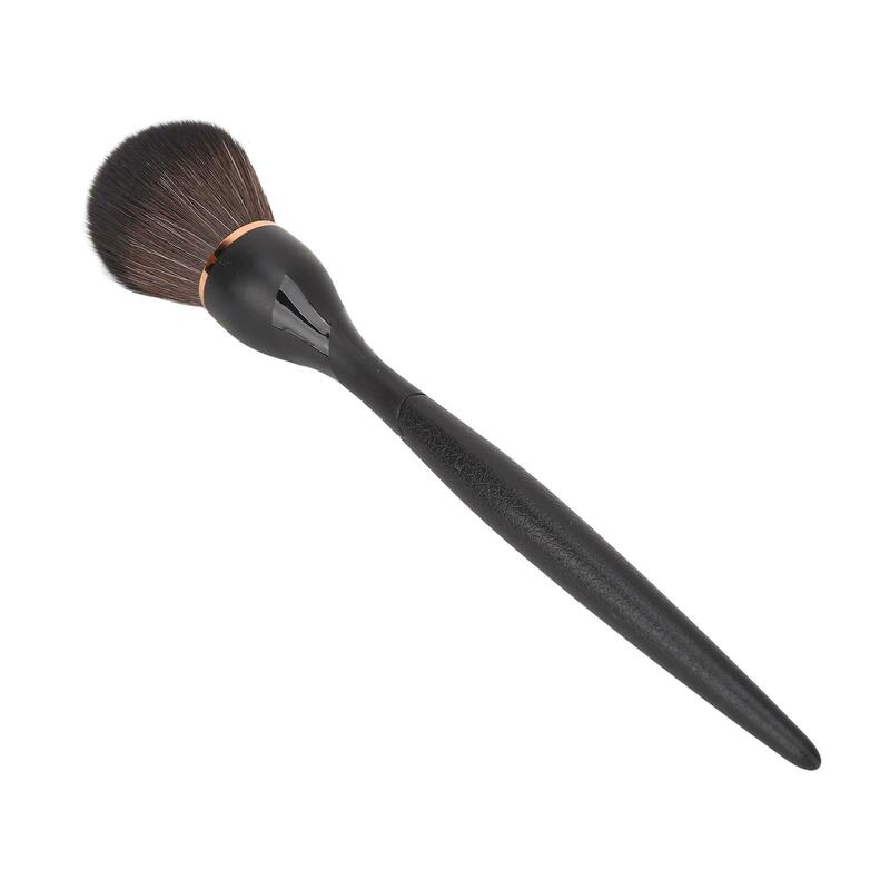 Portable Blush Brush for makeup Artists - Ideal Synthetic Fiber Tool for Loose for powder Blush in for powder Room