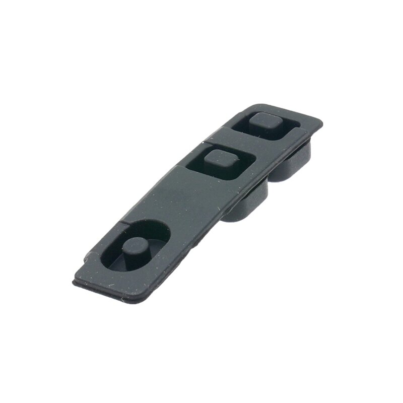 Botón de goma UV-9R walkie-talkie, accesorios de bricolaje, 10 unidades