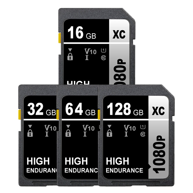 Hot sale SD Memory Card 32GB 16GB 8GB 128gb SD Card 64GB SD V10 XC Card Flash For Digital Camera Camcorder DV