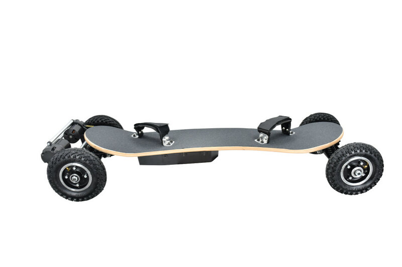 40 km/h elektrisches Longboard Doppel motor Offroad elektrisches Skateboard