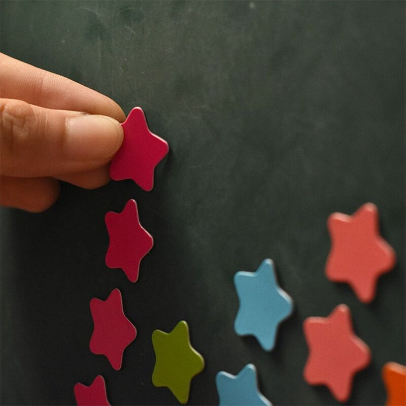 Group Competition Magnet Reward Sticker Scratch Resistant Teaching Aids Blackboard Sticker Star Shape Flexible
