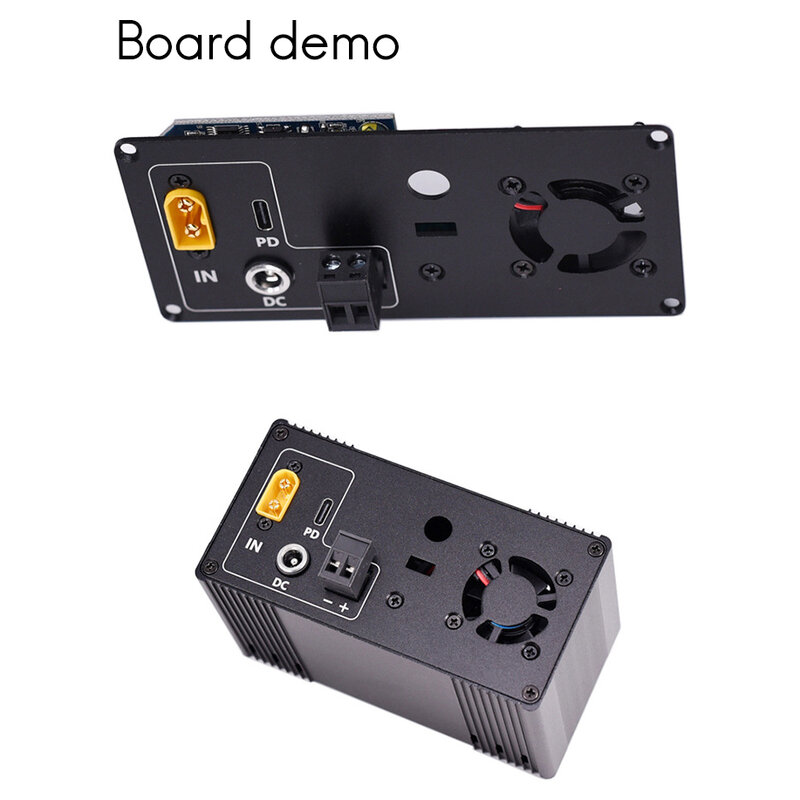 XY-FAN-Multi Interface Power Input e Fan Control Board, vários fonte de alimentação, módulo DIY, 3 Gear Adjustment, 6-70V DC