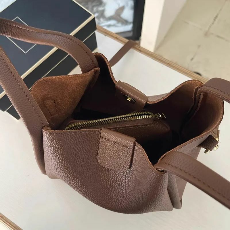 Retro Vintage Umhängetaschen Tasche für Frauen weiches Pu Leder neue Umhängetasche soild Mode Handtasche