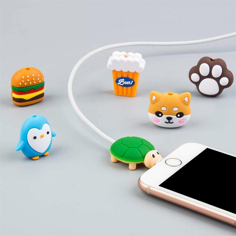 Charger Cable Sleeve Mobile Phone Data Cable Anti Break Cover for IPhone Charging Cable Protector for Charger Cover Organizer