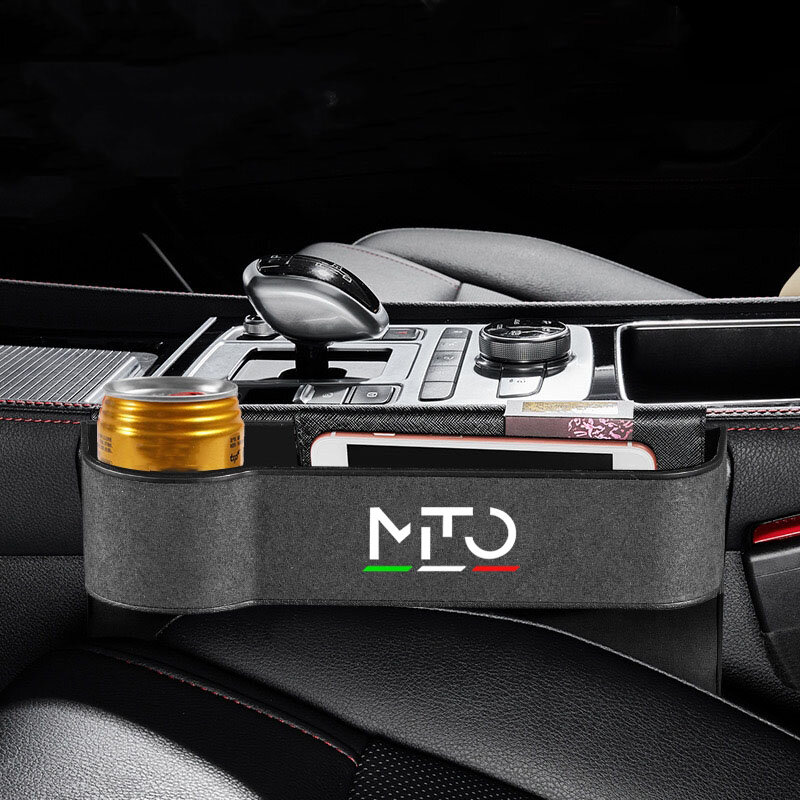 Car Seat Crevice Gaps Storage Box Seat Organizer Gap Slit Filler Holder For  MITO Car Slit Pocket Storag Box